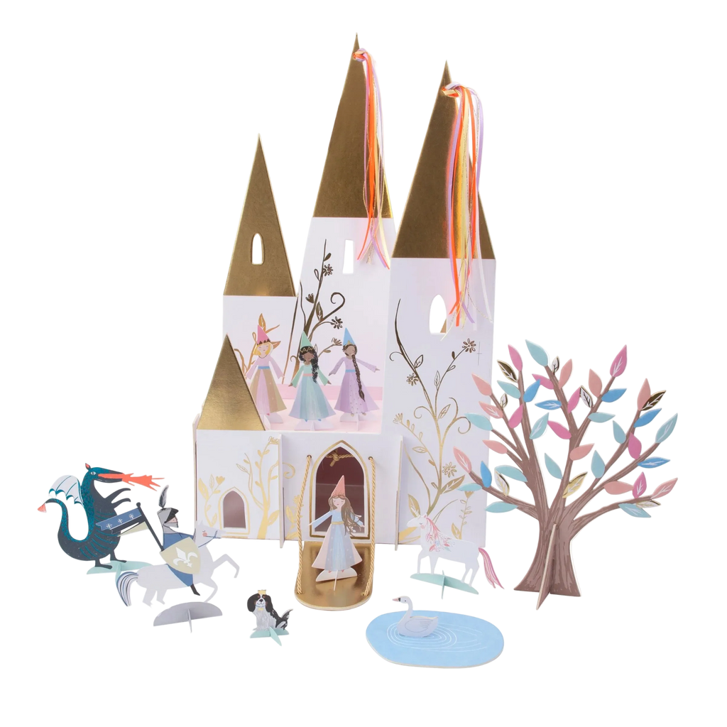 Centro de mesa mágico para princesas