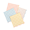 Servilletas Pequeñas Gingham (20 uds.)