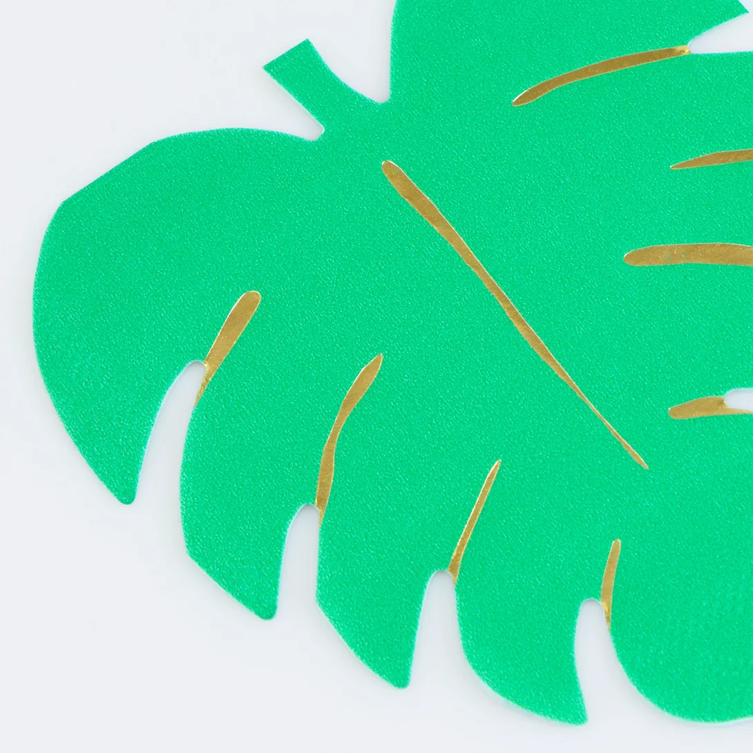 Servilletas Hoja Tropical (x 16)