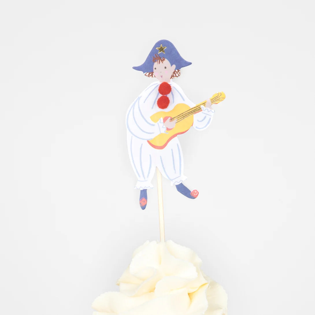 Circus Cupcake Kit (X 24 Toppers)