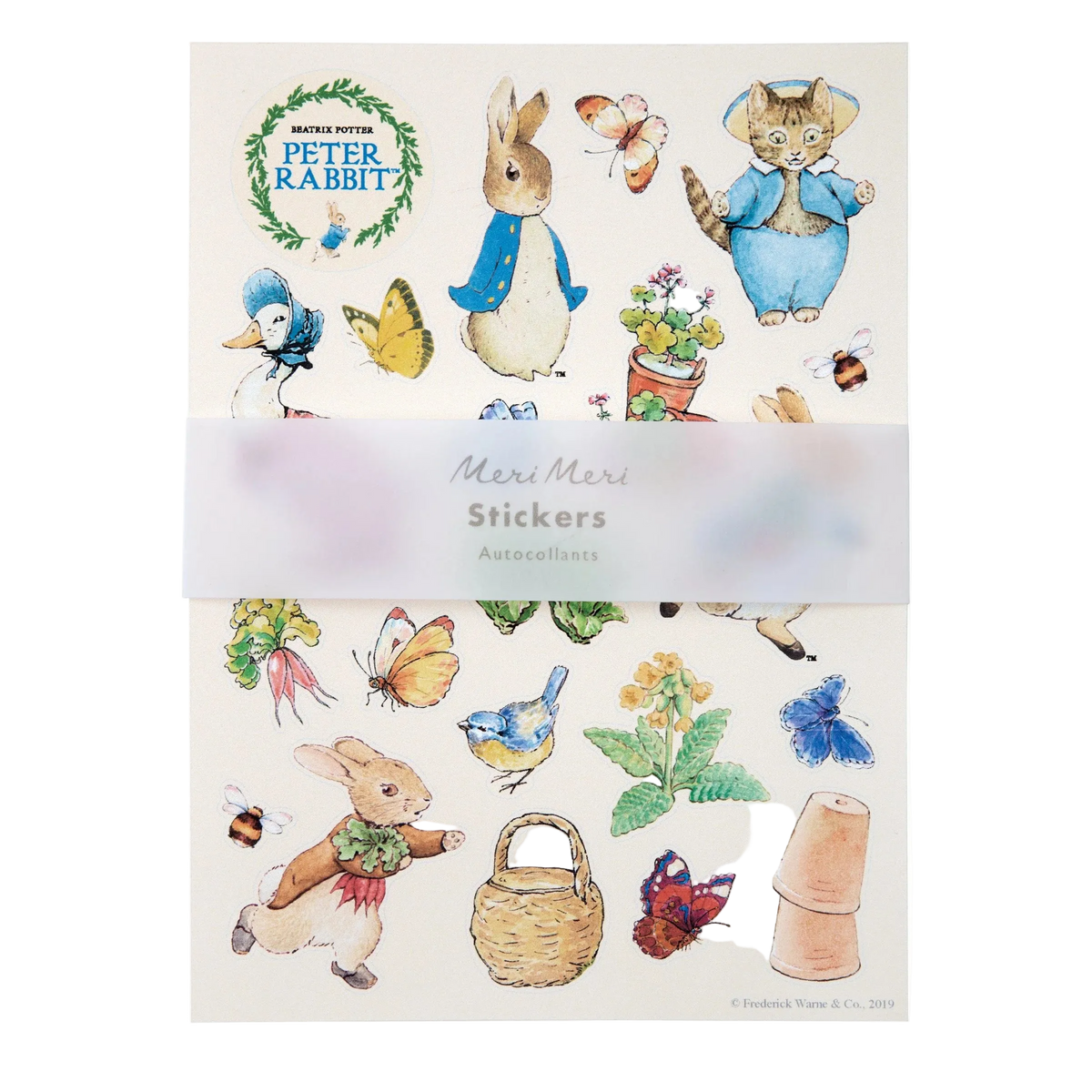 Pegatinas Peter Rabbit™ (10 hojas)