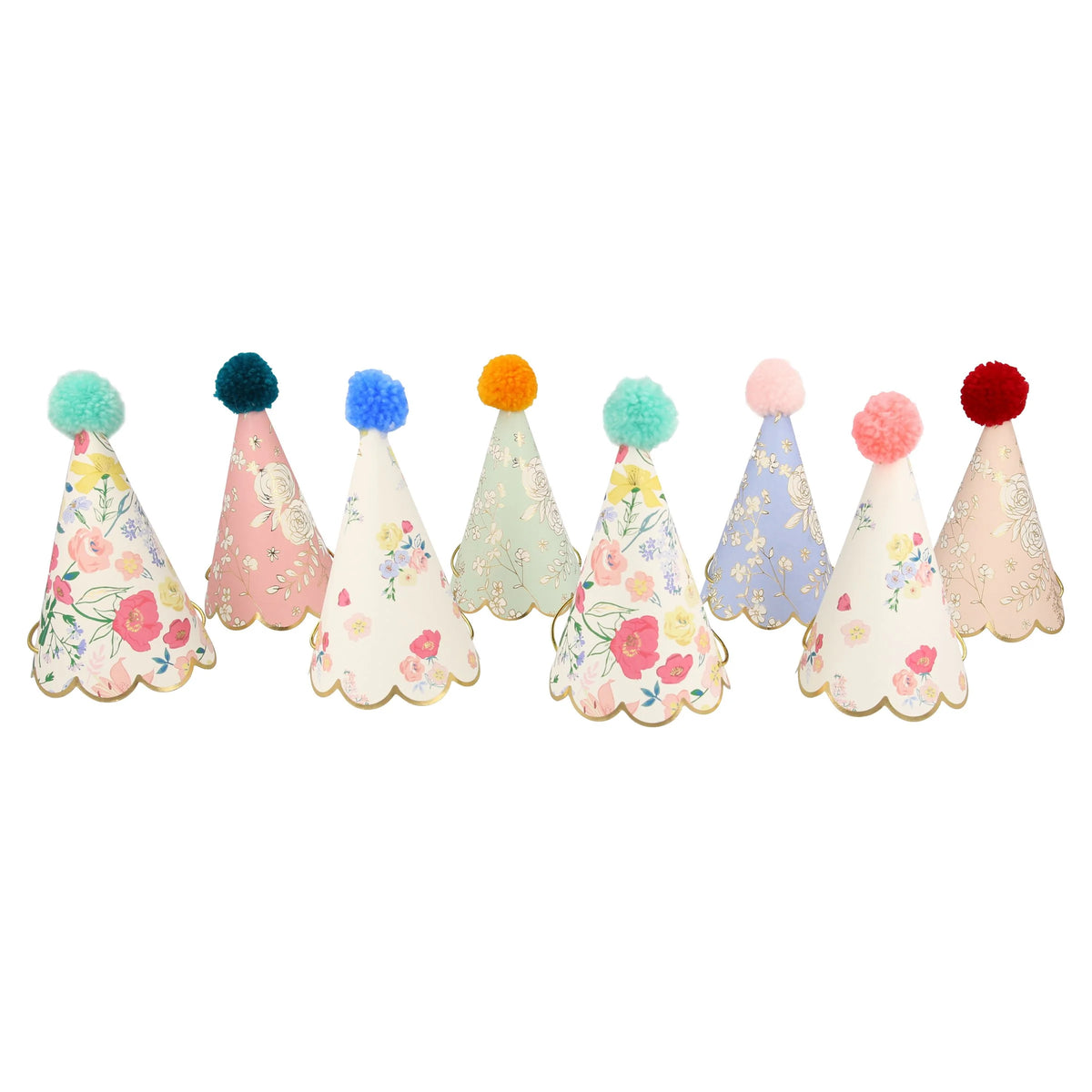 Sombreros de Fiesta en el Jardín Inglés (x 8)