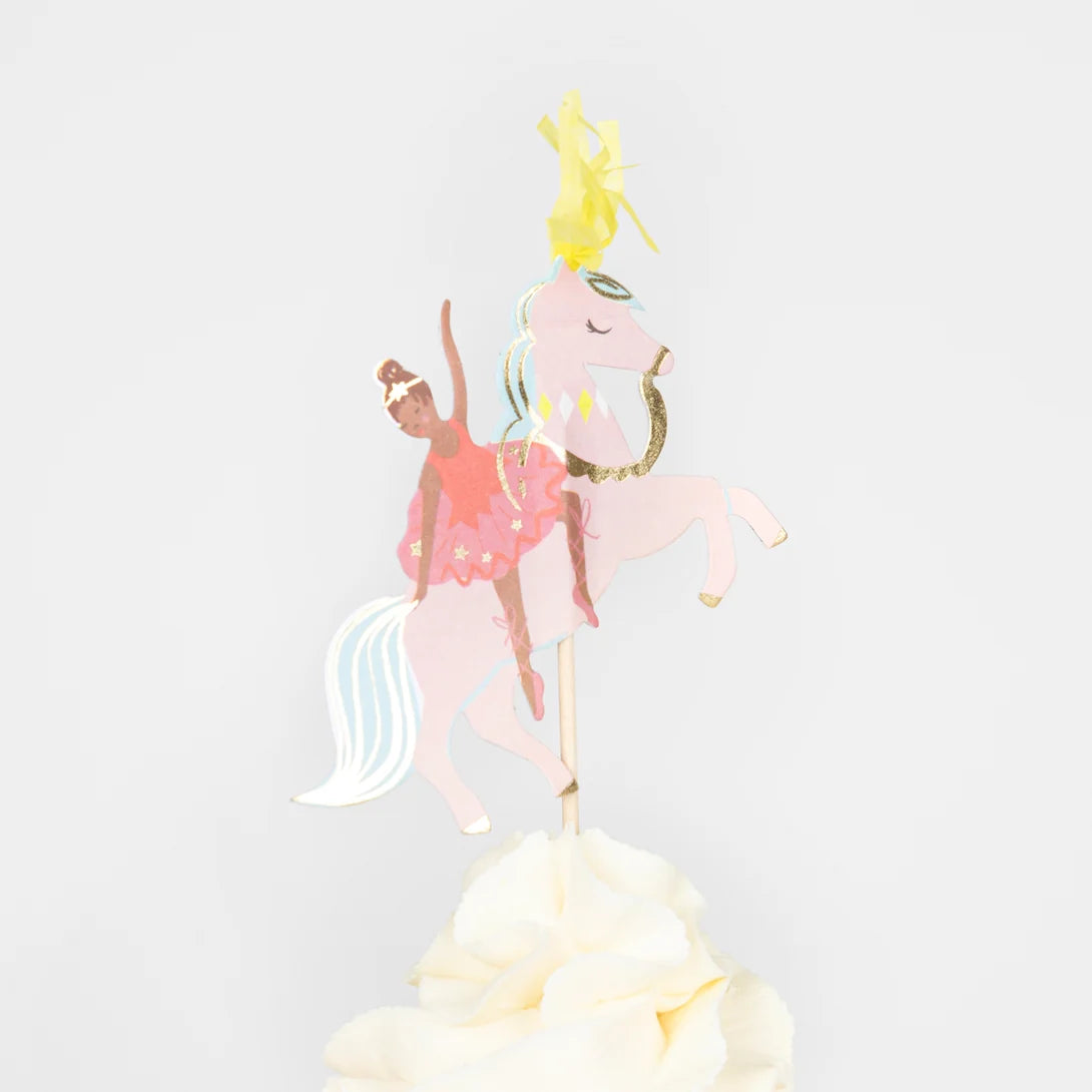 Circus Cupcake Kit (X 24 Toppers)