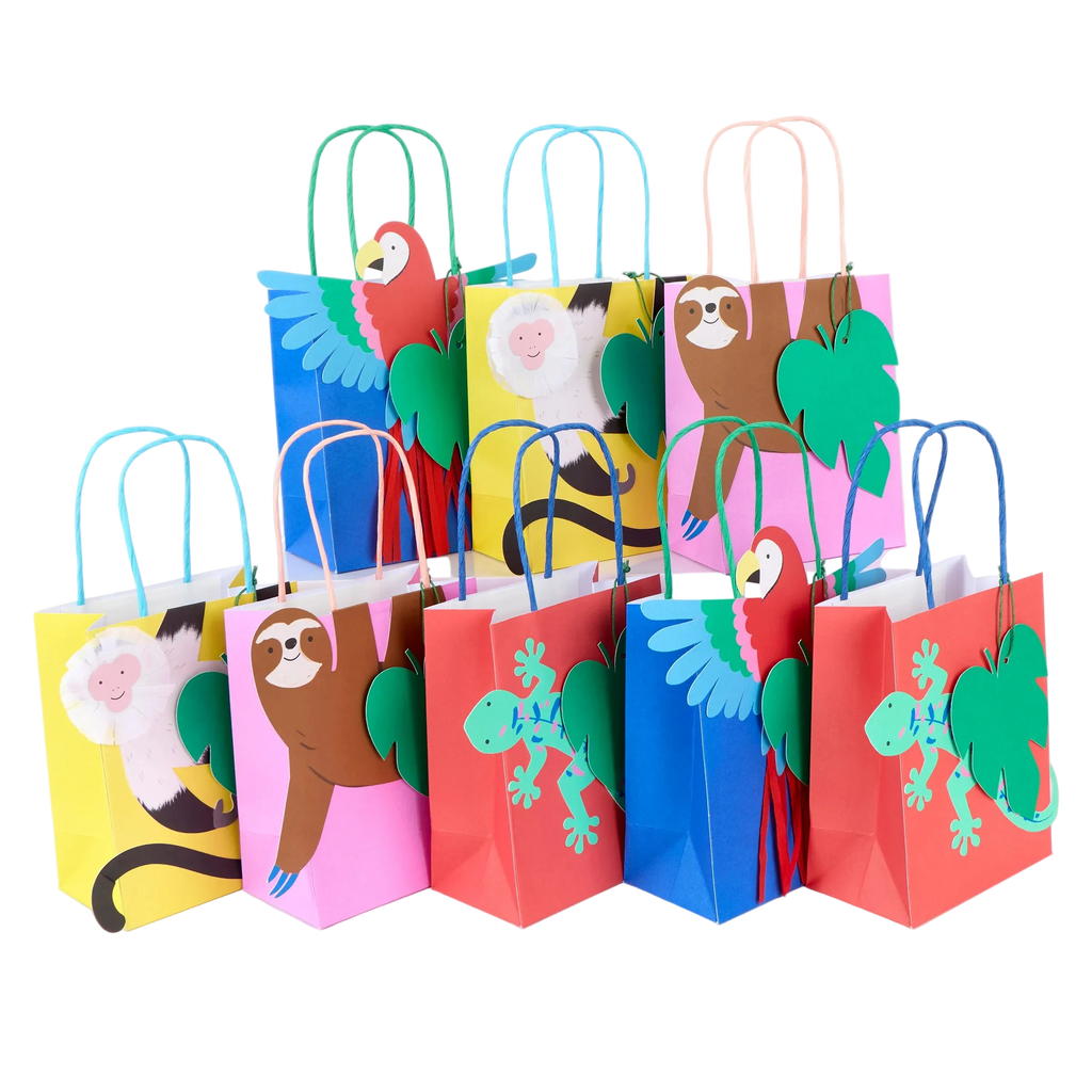 Bolsas de fiesta Jungle Jamboree (x 8)