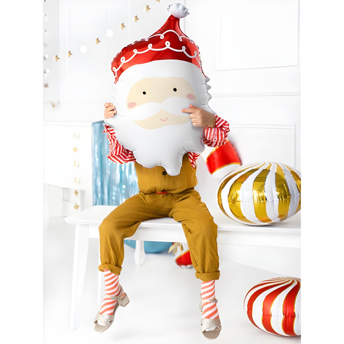 Globo de Papá Noel de 37 x 60 cm - PartyDeco