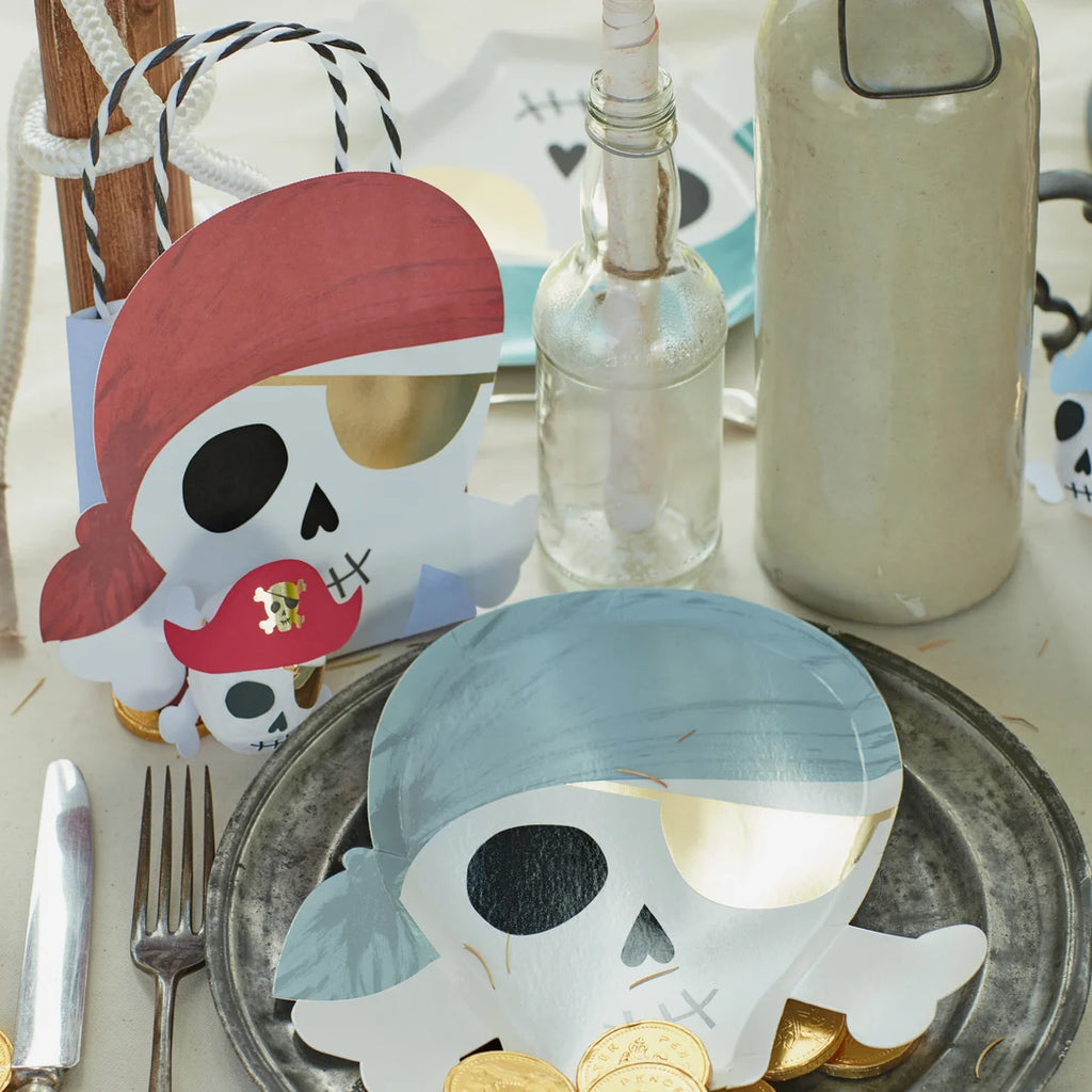 Bolsas de fiestas piratas (x 8)