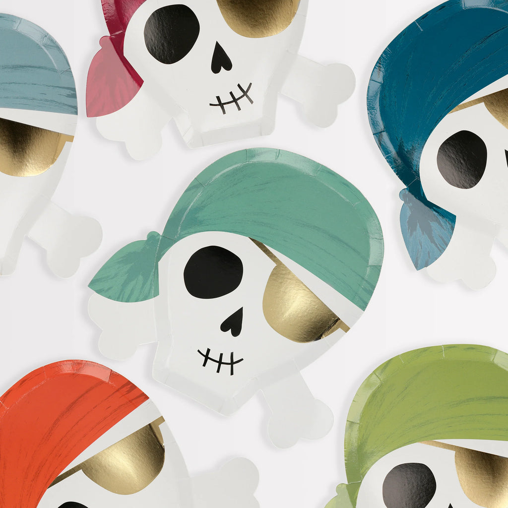Placas piratas (x 8)