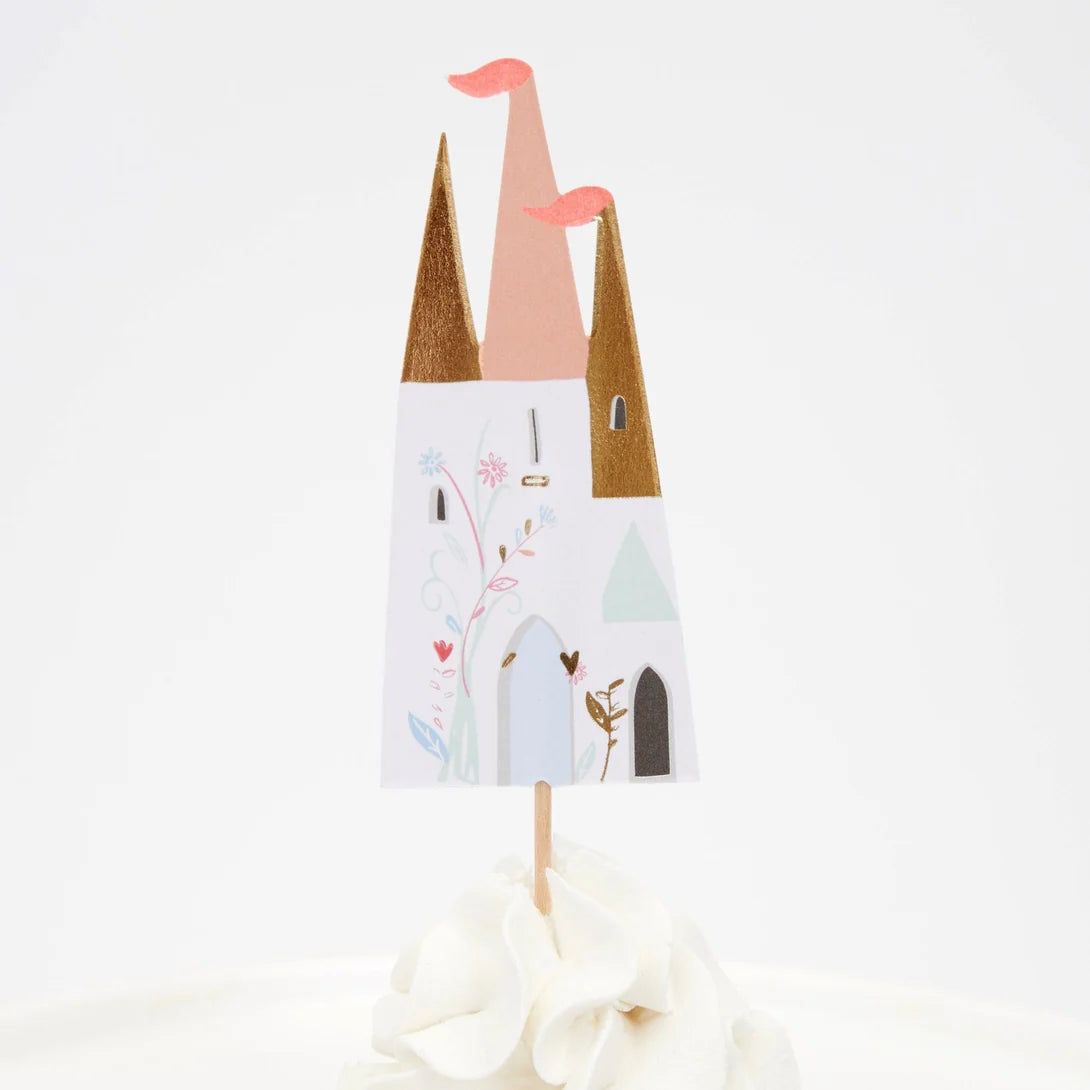 Kit Princess Cupcake (x 24 toppers)