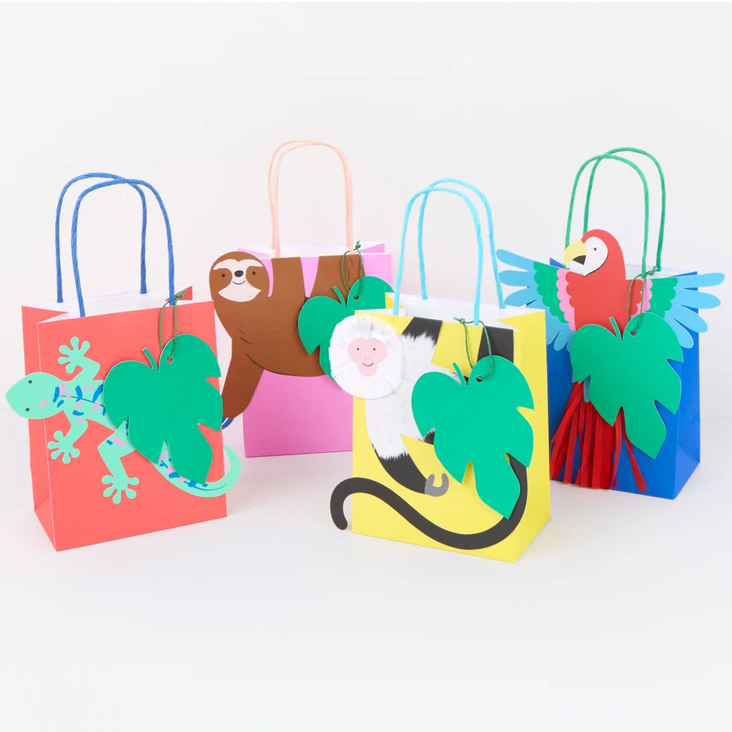 Bolsas de fiesta Jungle Jamboree (x 8)