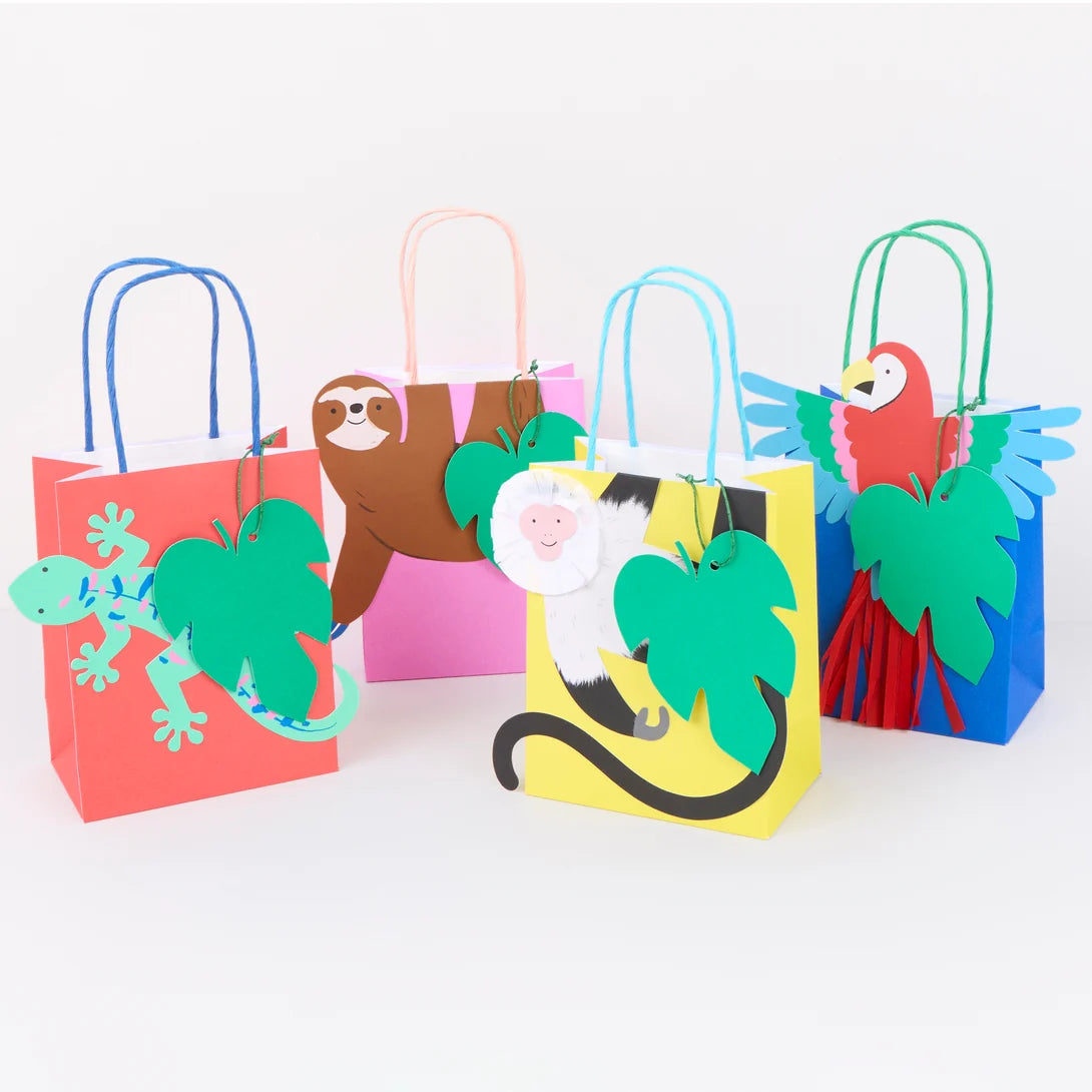 Bolsas de fiesta Jungle Jamboree (x 8)