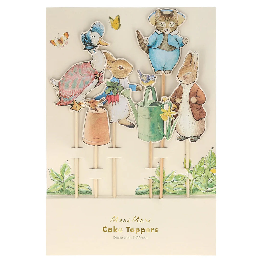 Peter Rabbit™ & Friends Cake Toppers (x 6)