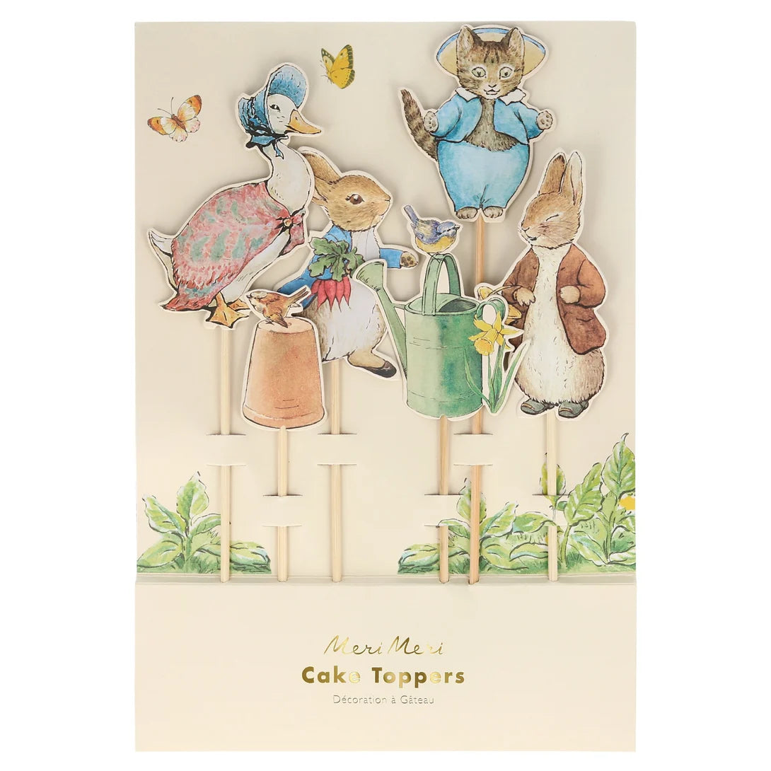 Peter Rabbit™ & Friends Cake Toppers (x 6)