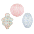 Meri Meri x Liberty Farolillos Florales Pastel (x 3)
