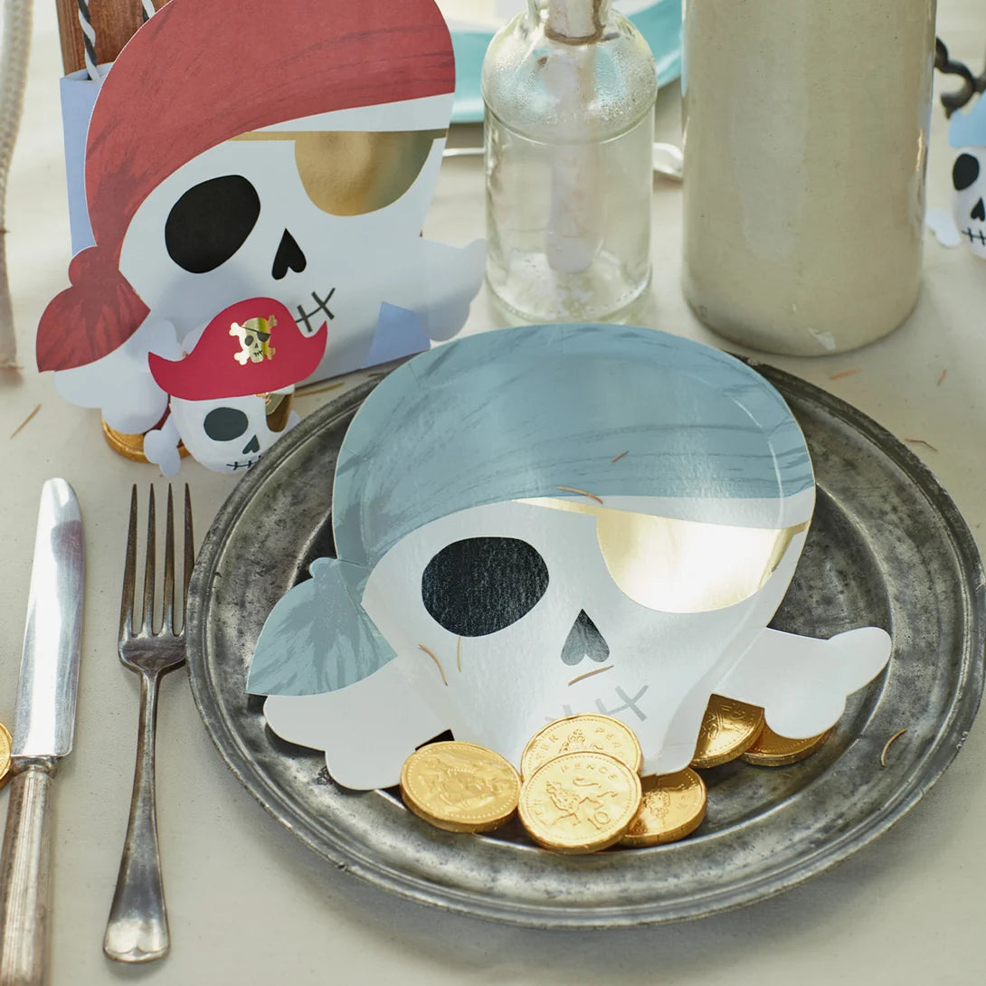 Placas piratas (x 8)