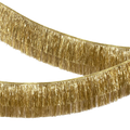 Guirnalda de oropel dorado