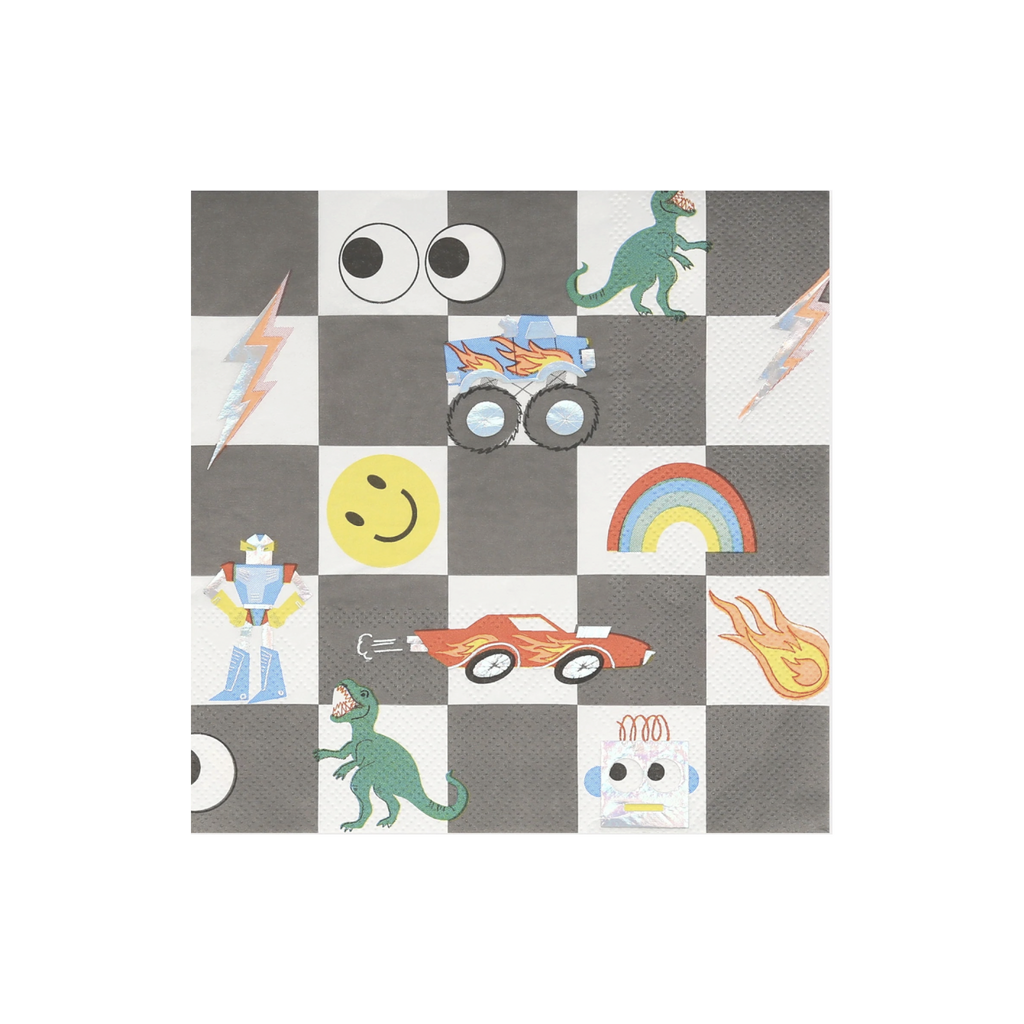 Servilletas Toybox Icon Grandes (x 16)