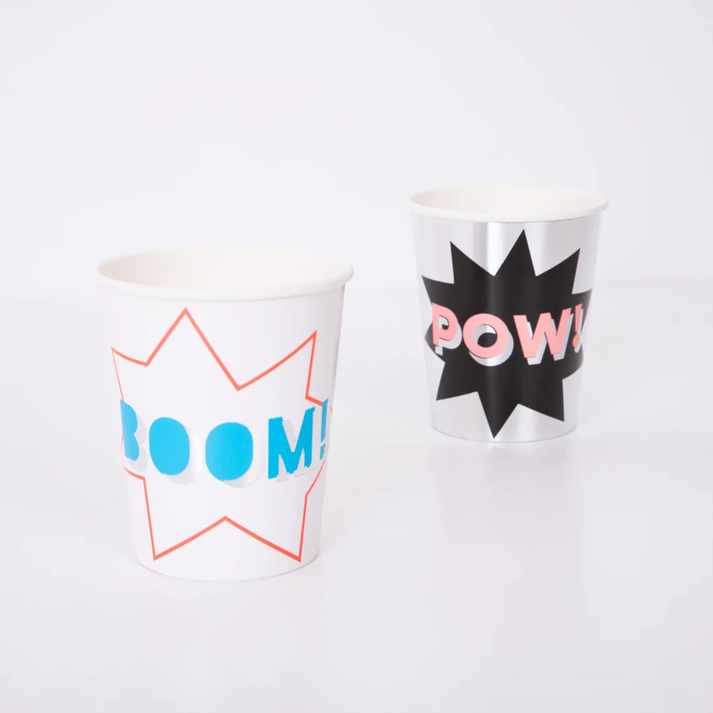 Tazas de superhéroe (x 8)