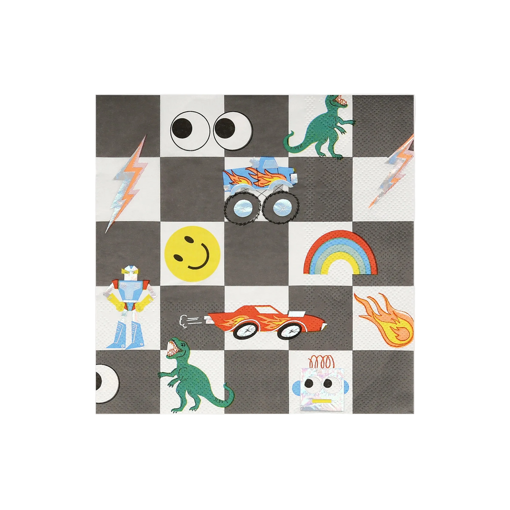 Servilletas Toybox Icon Grandes (x 16)