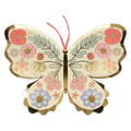 Platos de Mariposas Florales (x 8)