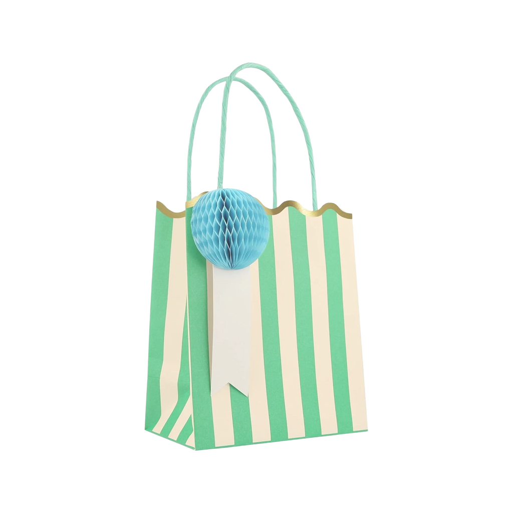 Bolsas de Fiesta a Rayas (8 uds.)