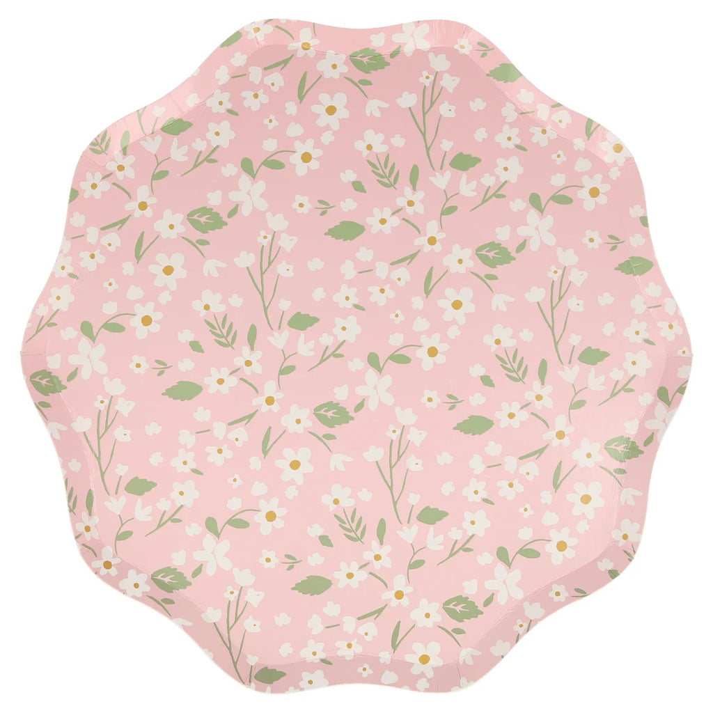 Platos Florales Ditsy (x 12)