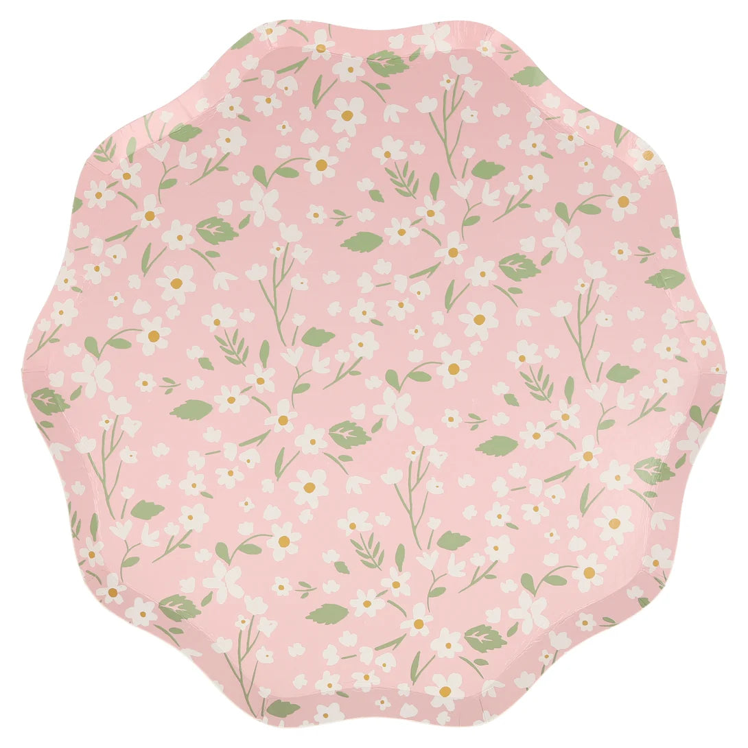 Platos Florales Ditsy (x 12)