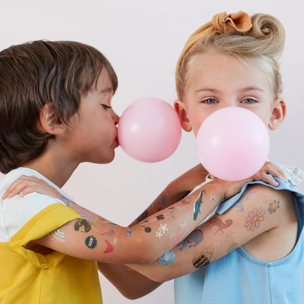 Tatuajes temporales grandes de hadas