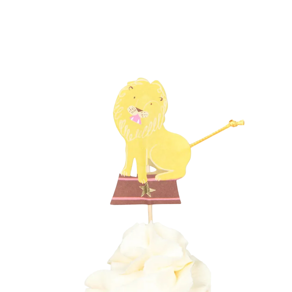 Kit de Cupcakes de Circo (24 toppers)