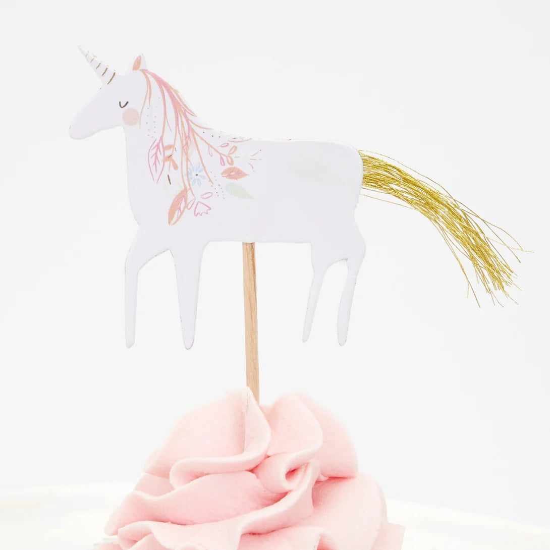 Kit Princess Cupcake (x 24 toppers)