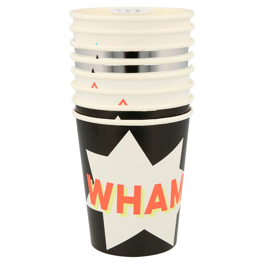 Tazas de superhéroe (x 8)