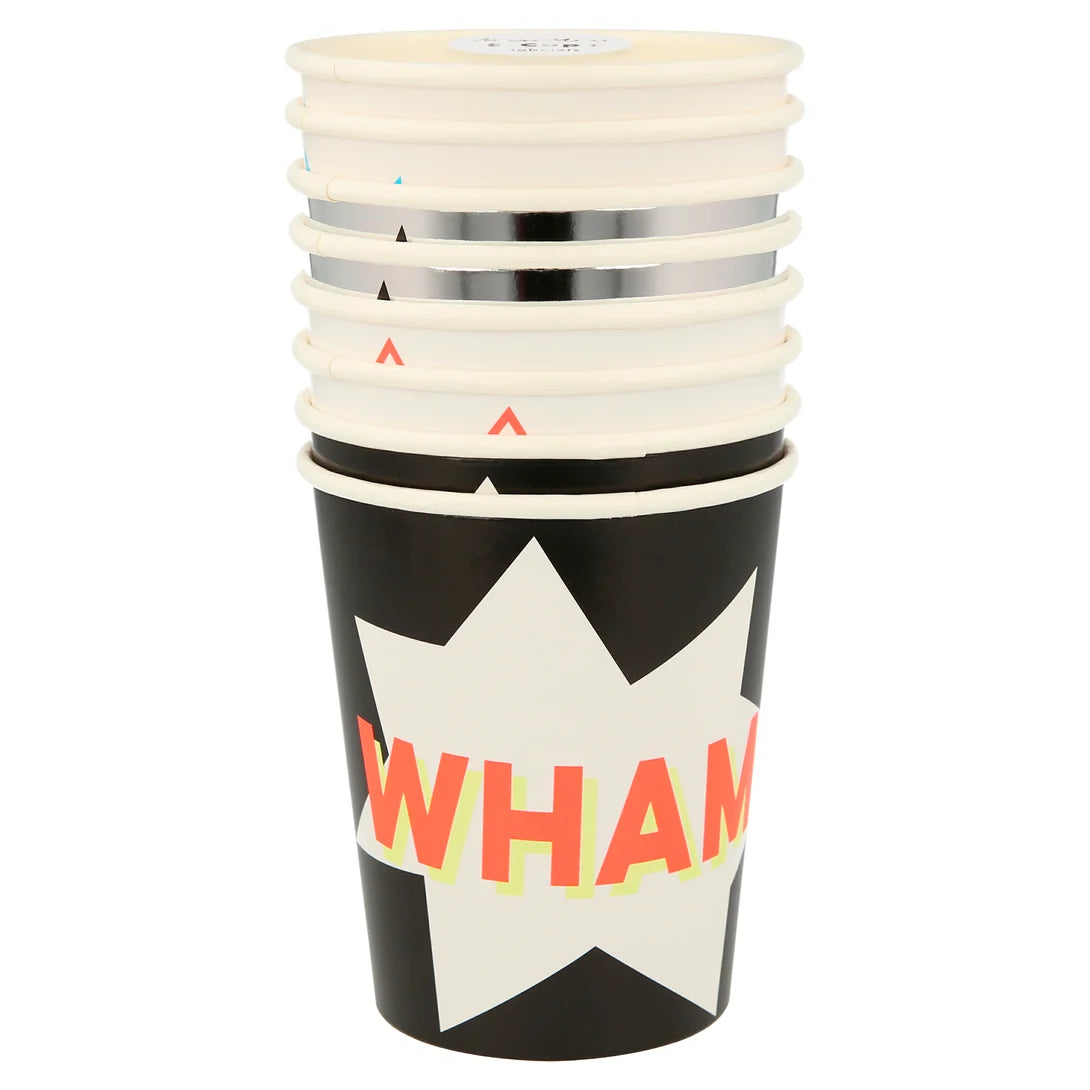 Tazas de superhéroe (x 8)