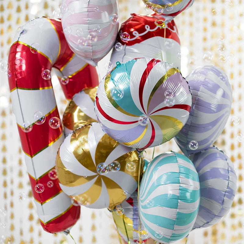 Globo Foil Caramelo 35 cm Multicolor