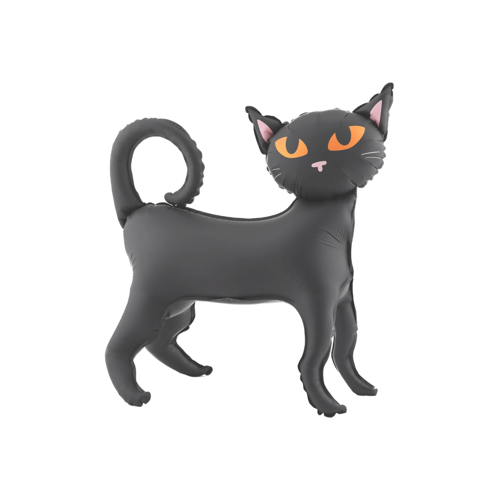 Globo Gato Negro de Pie