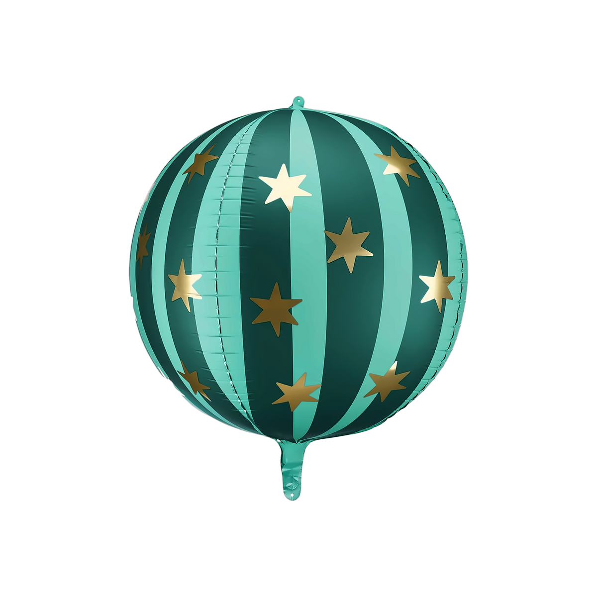 Globo Rayas 50 cm Verde Circo