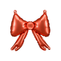 Globo Foil Lazo Rojo