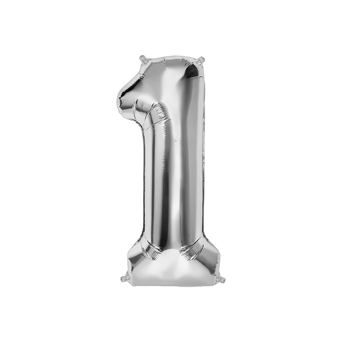 Globos Números XL con Helio Platinados