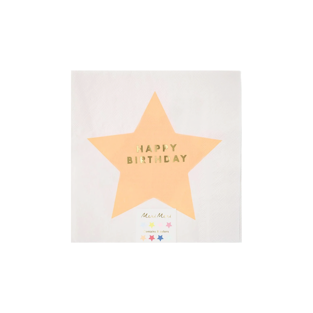 Servilletas Grandes Estrella (16 uds.)
