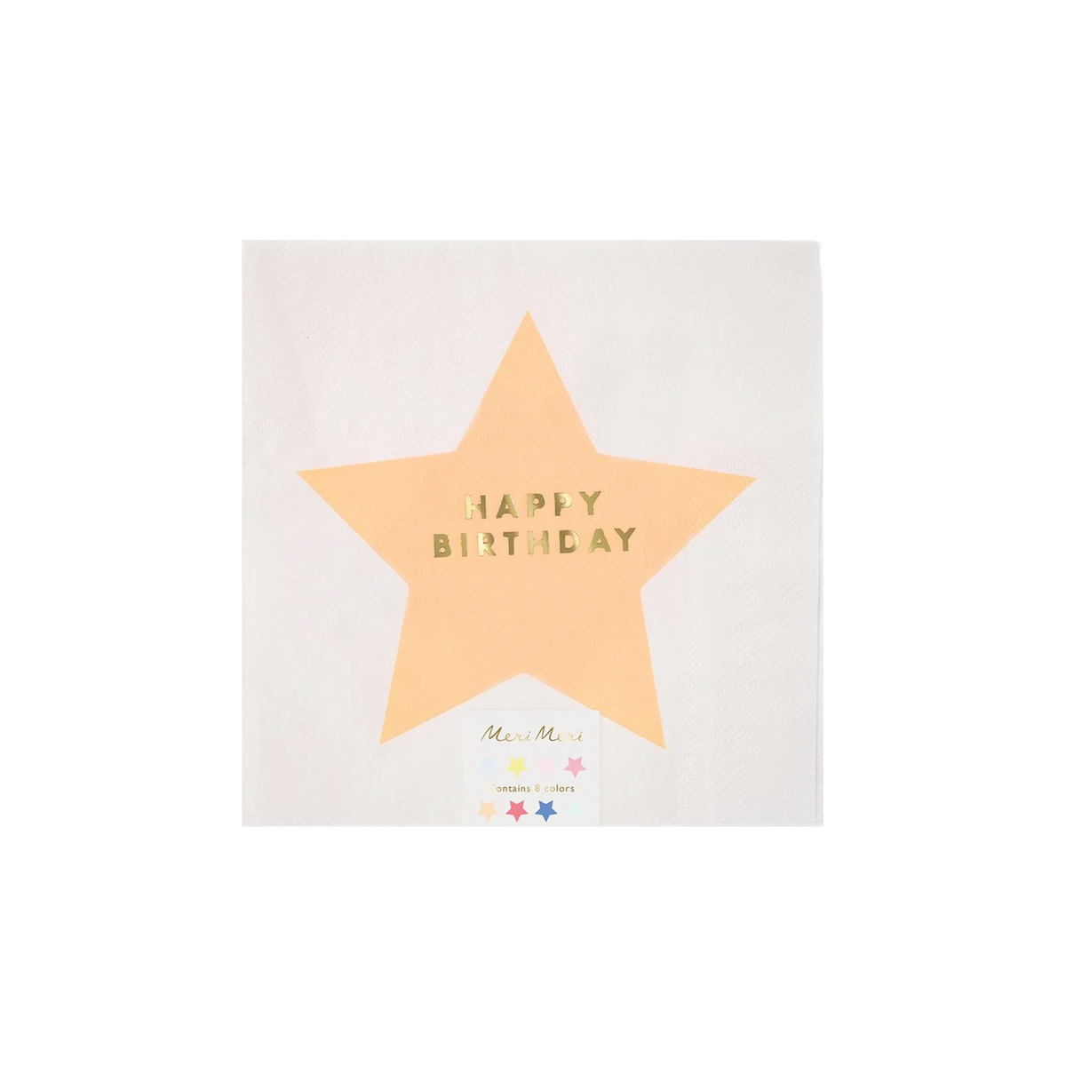 Servilletas Grandes Estrella (16 uds.)